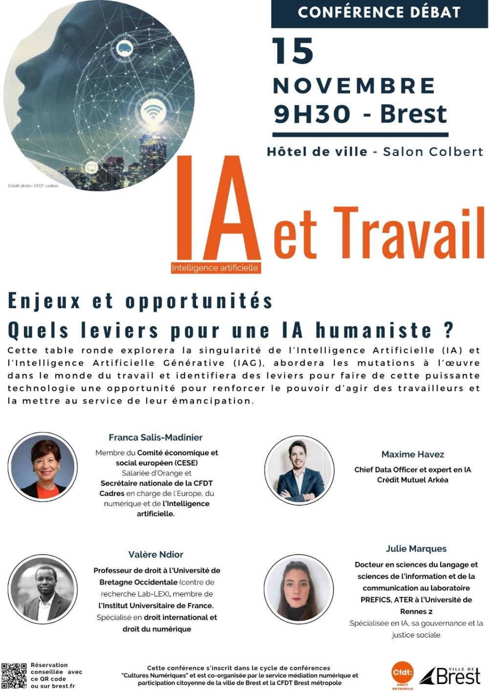 conférence débat IA Brest