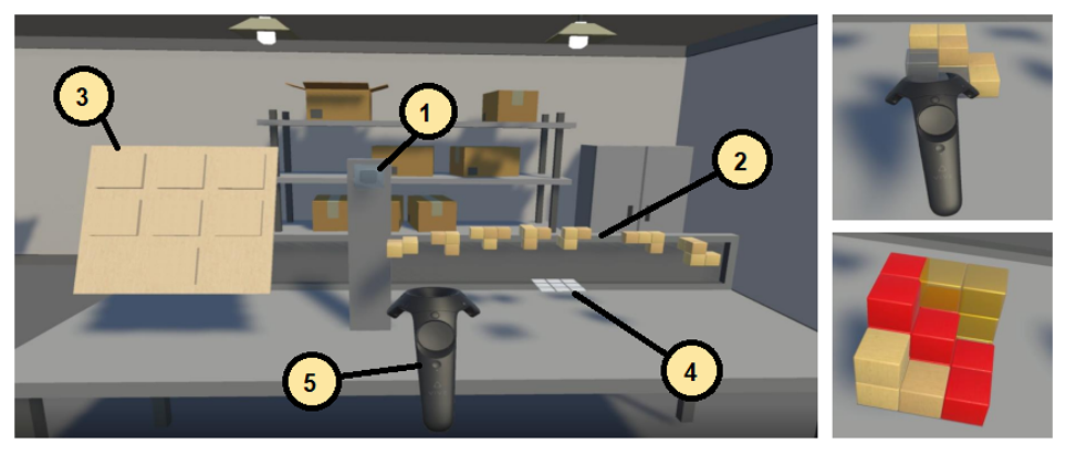 environnement en réalité virtuelle