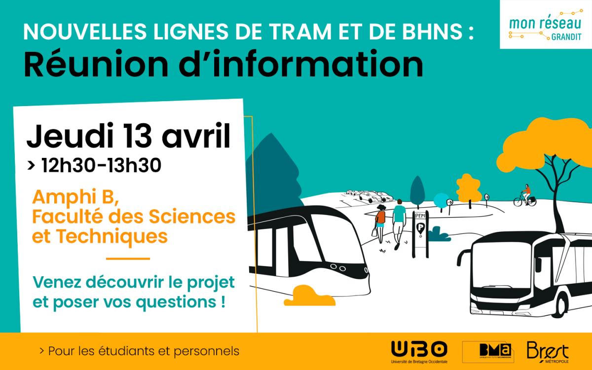 Réunion d'information tram et BHNS