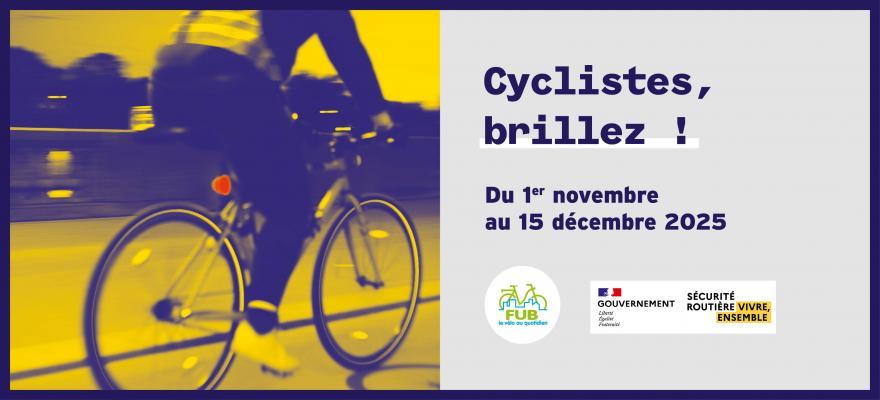 Cyclistes brillez