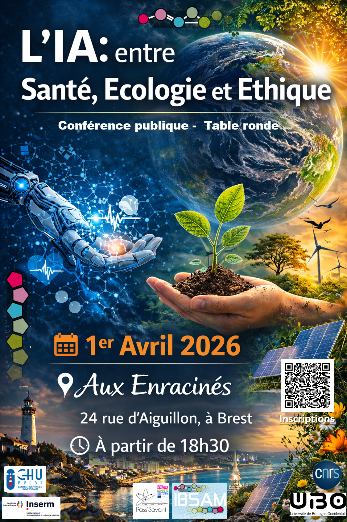 Affiche conférence IA